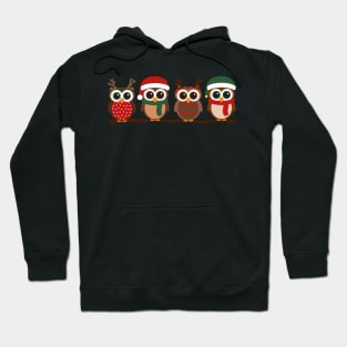 Christmas Owls Hoodie